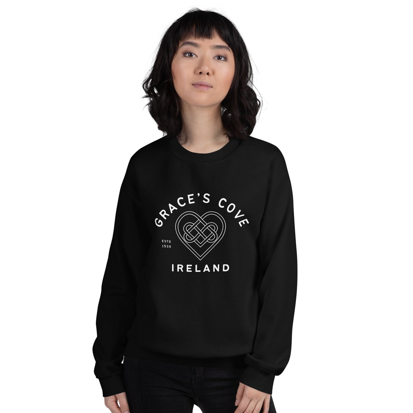 Grace's Cove Heart Unisex Sweatshirt