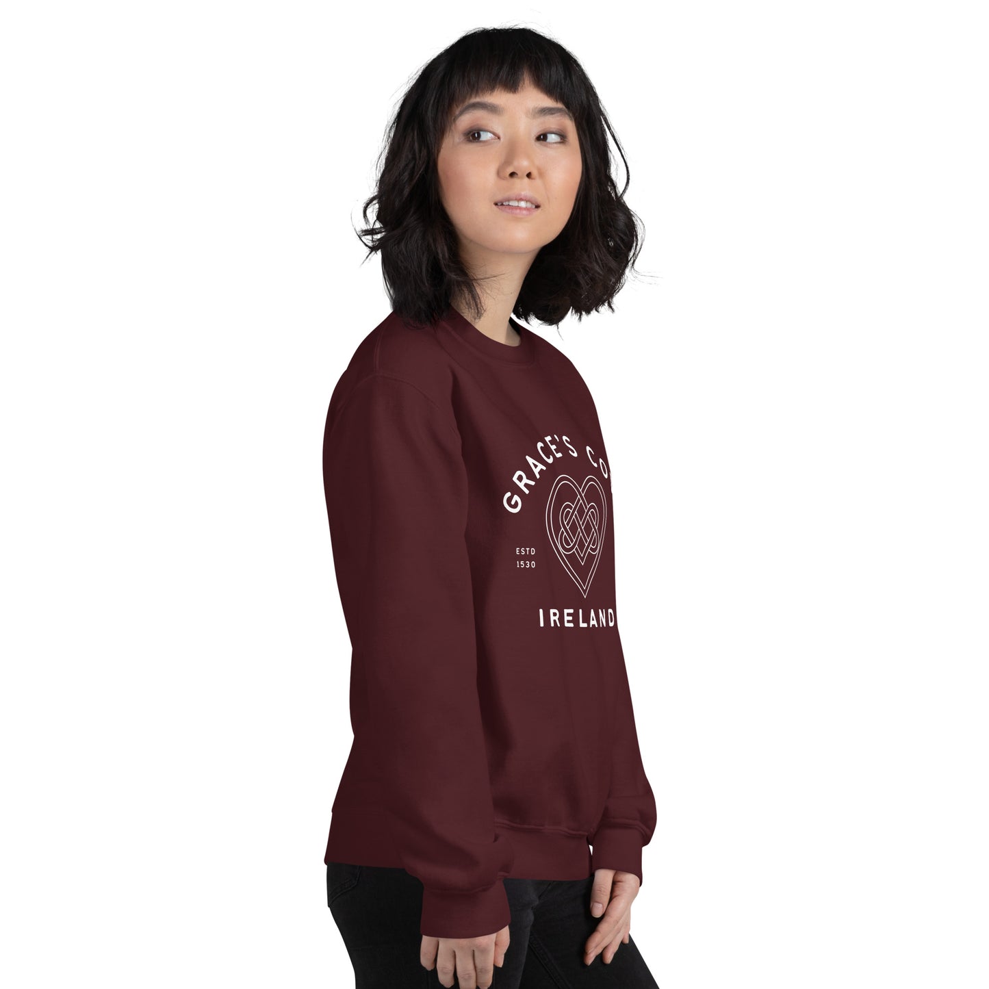 Grace's Cove Heart Unisex Sweatshirt