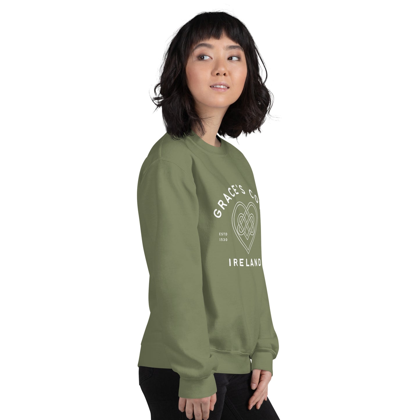 Grace's Cove Heart Unisex Sweatshirt
