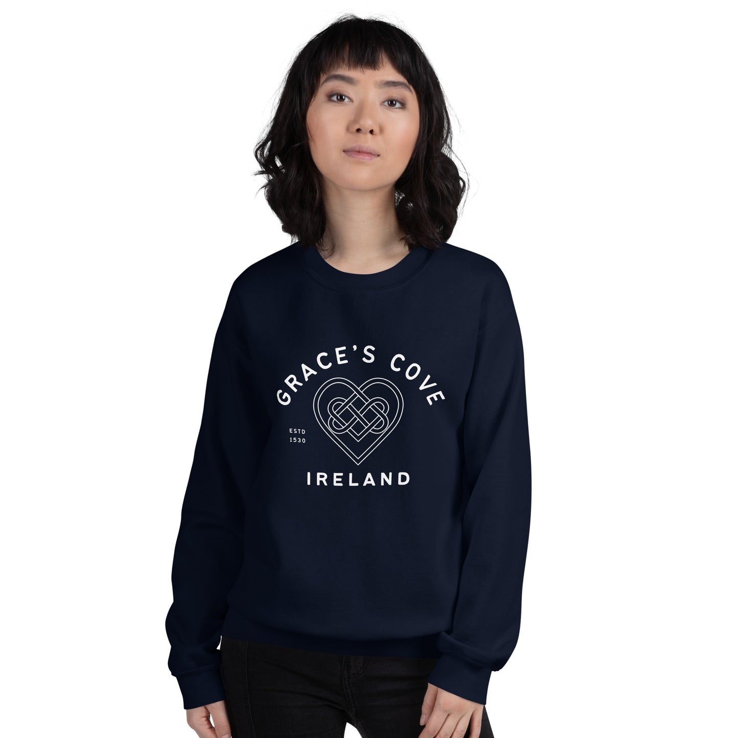Grace's Cove Heart Unisex Sweatshirt