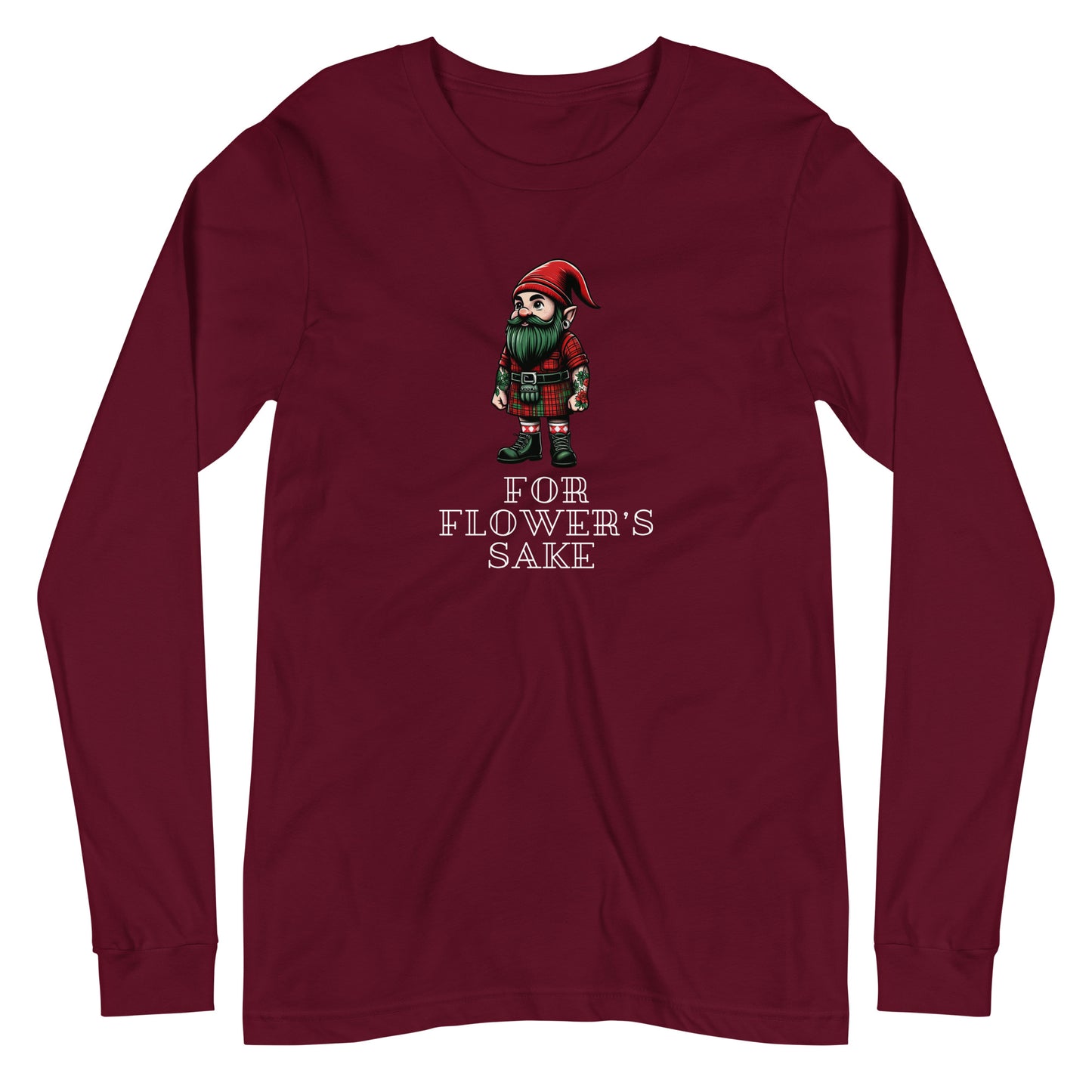 Gnorman Gnome Unisex Long Sleeve Tee