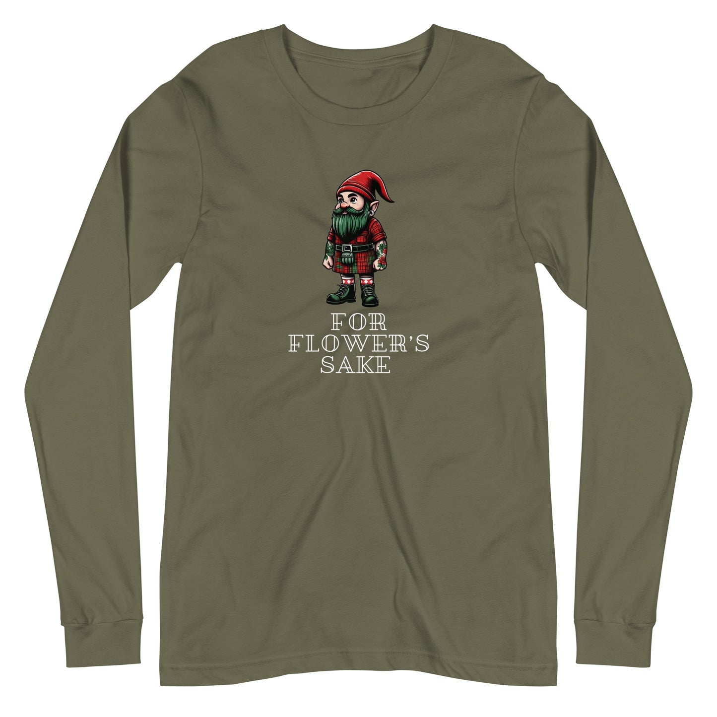Gnorman Gnome Unisex Long Sleeve Tee