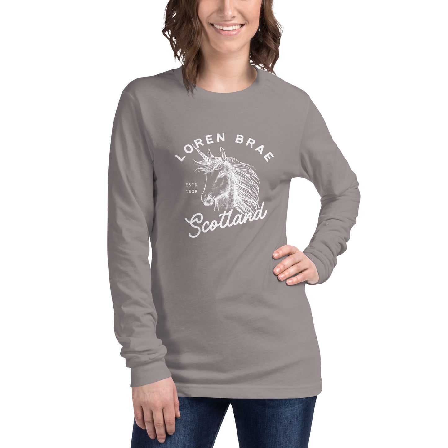 Loren Brae Unicorn - Unisex Long Sleeve Tee