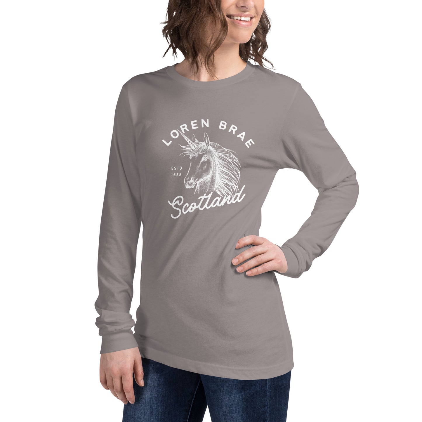 Loren Brae Unicorn - Unisex Long Sleeve Tee