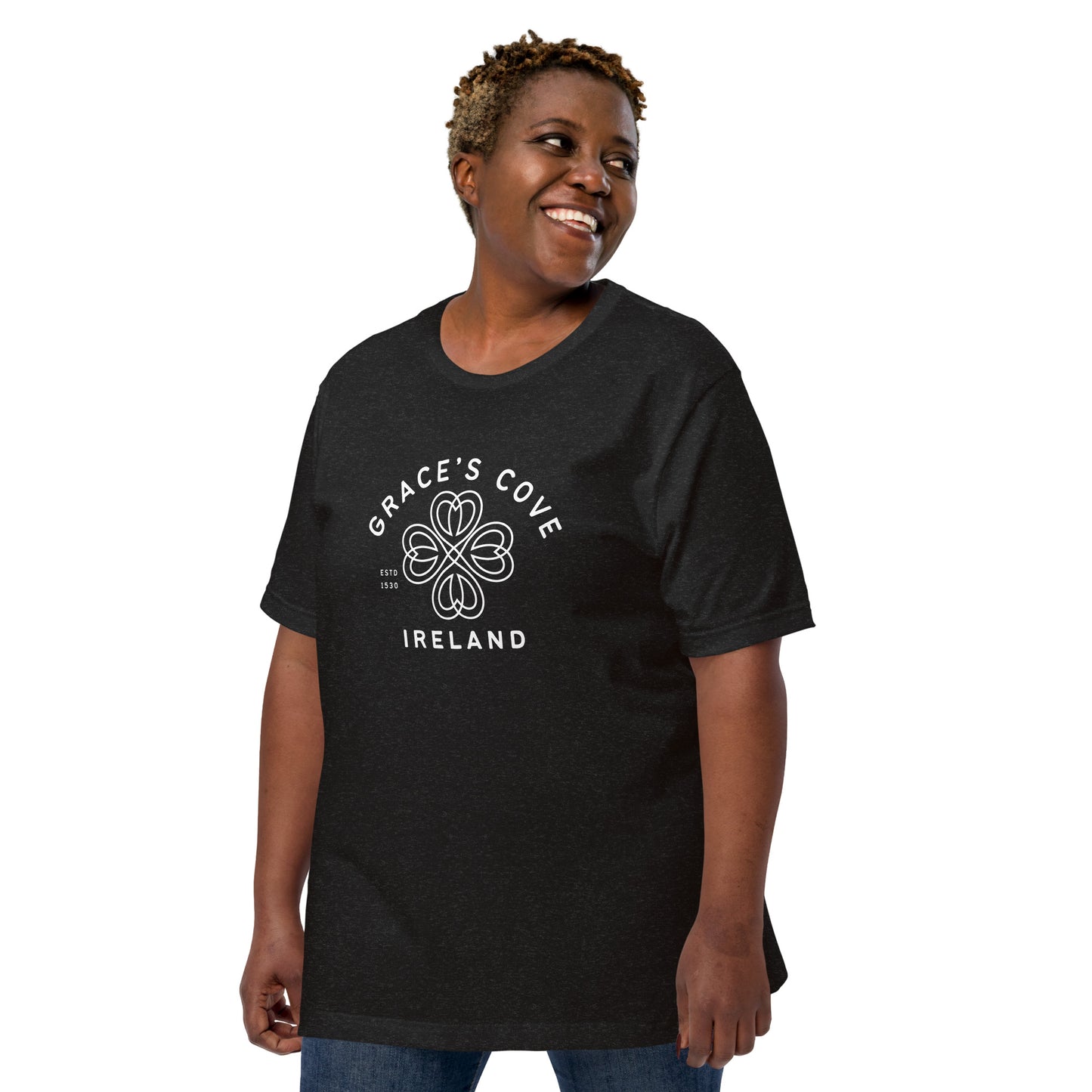 Grace's Cove Shamrock Unisex t-shirt