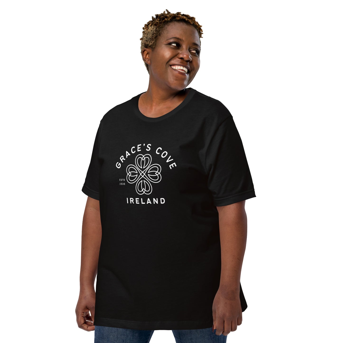 Grace's Cove Shamrock Unisex t-shirt
