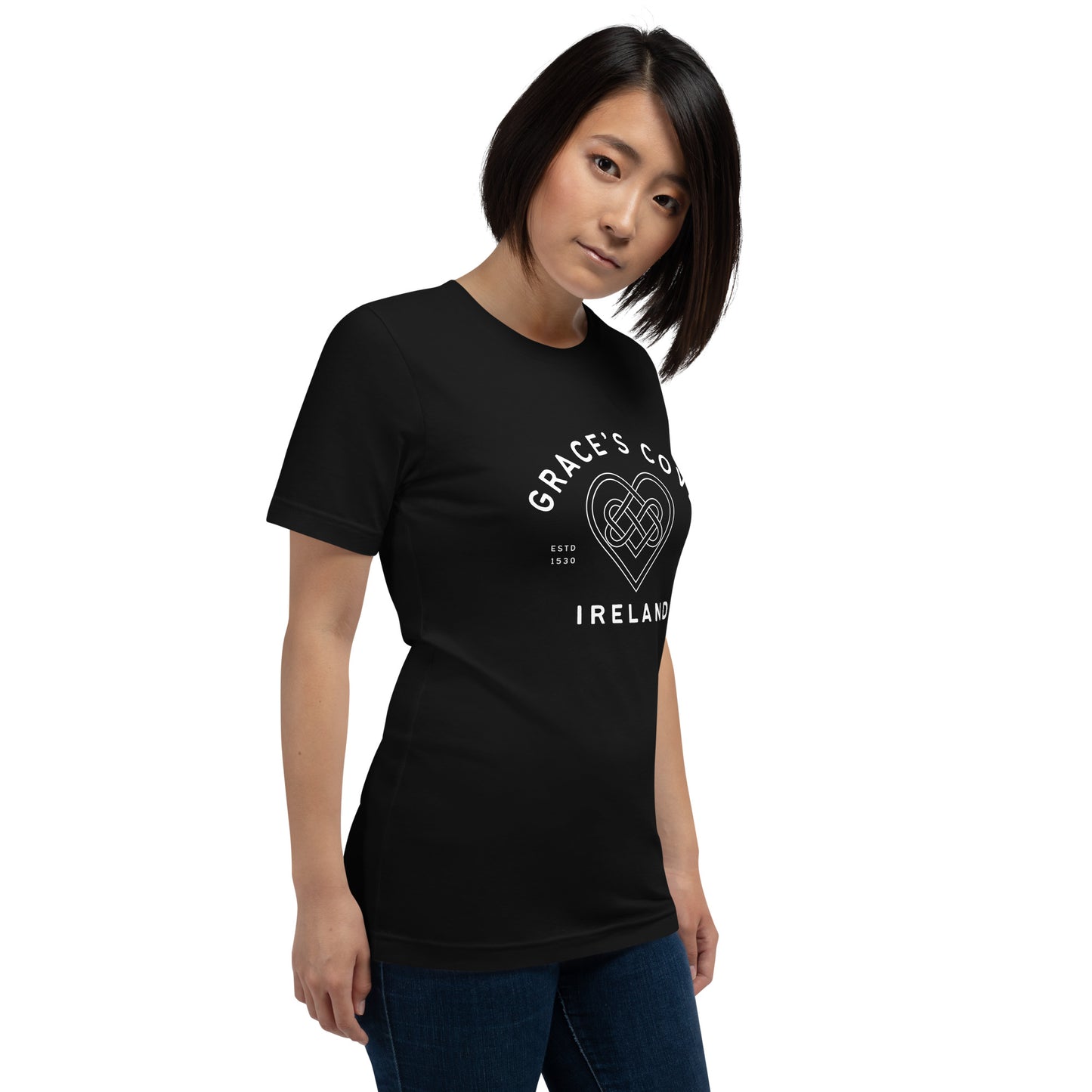 Grace's Cove Heart Unisex t-shirt