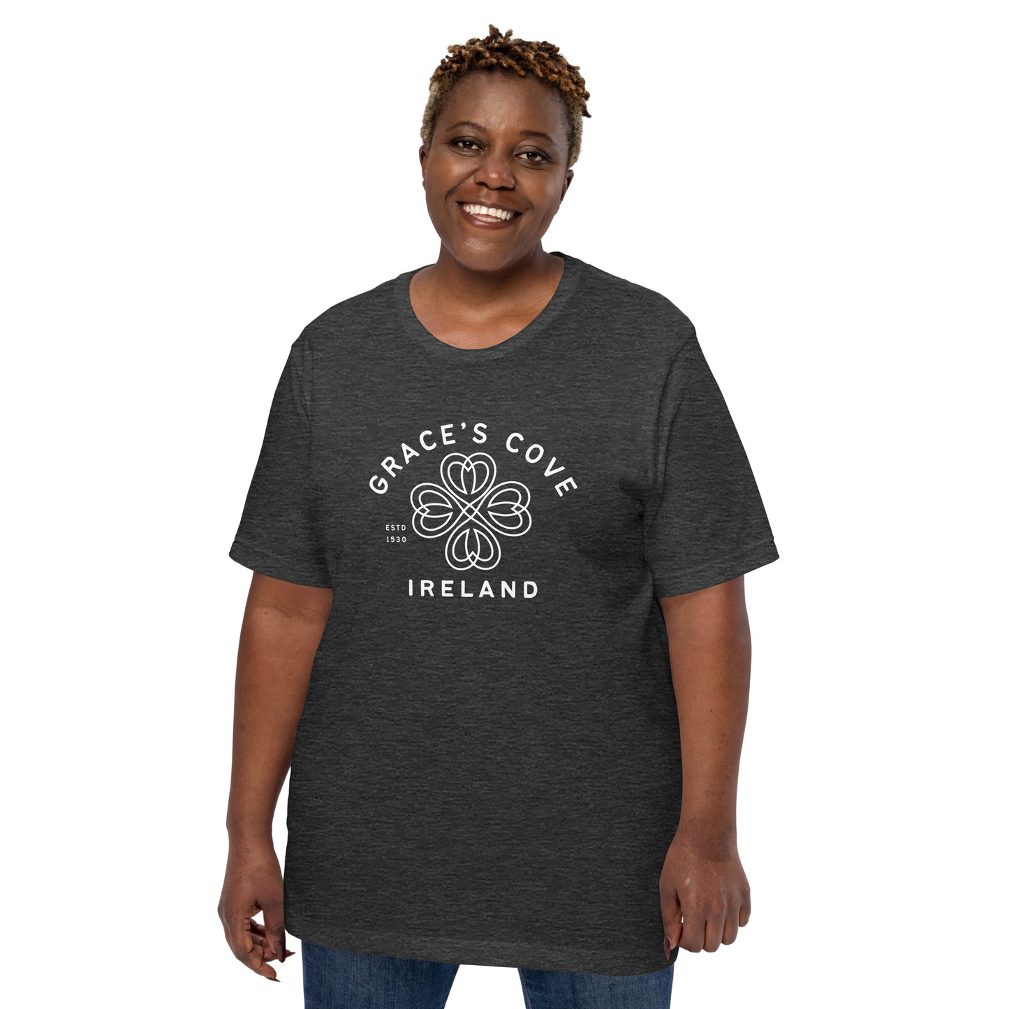 Grace's Cove Shamrock Unisex t-shirt