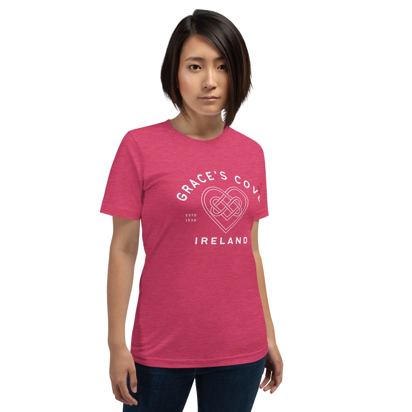Grace's Cove Heart Unisex t-shirt