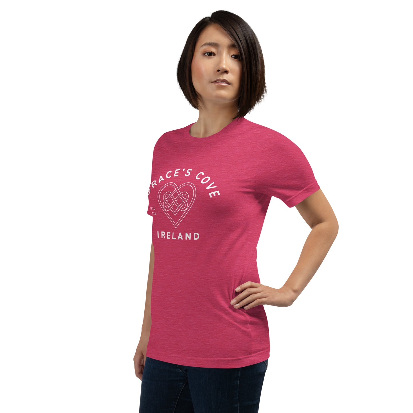 Grace's Cove Heart Unisex t-shirt