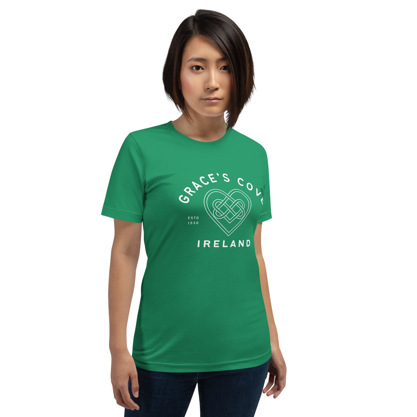 Grace's Cove Heart Unisex t-shirt