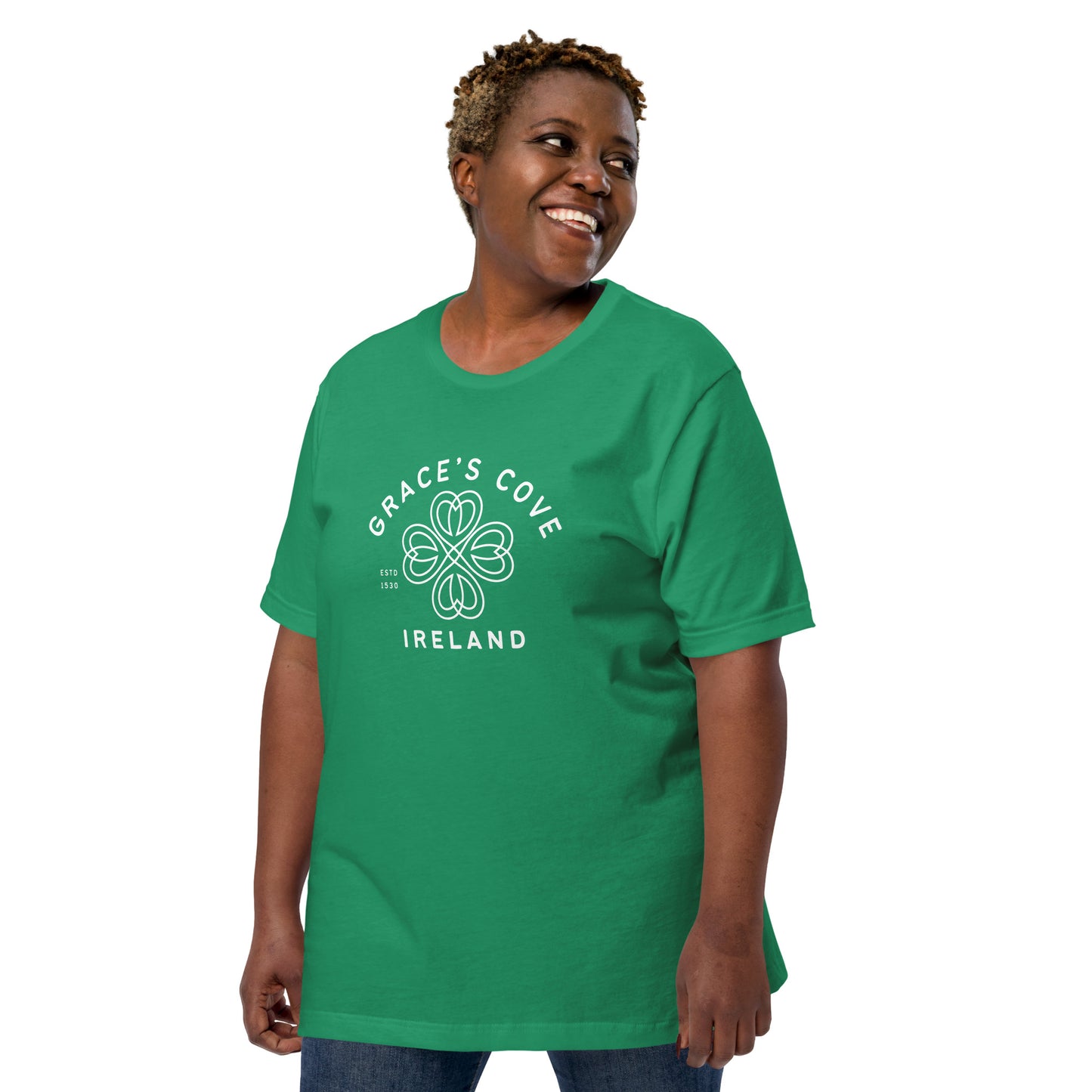 Grace's Cove Shamrock Unisex t-shirt