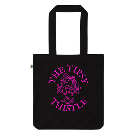 The Tipsy Thistle Organic fashion tote bag