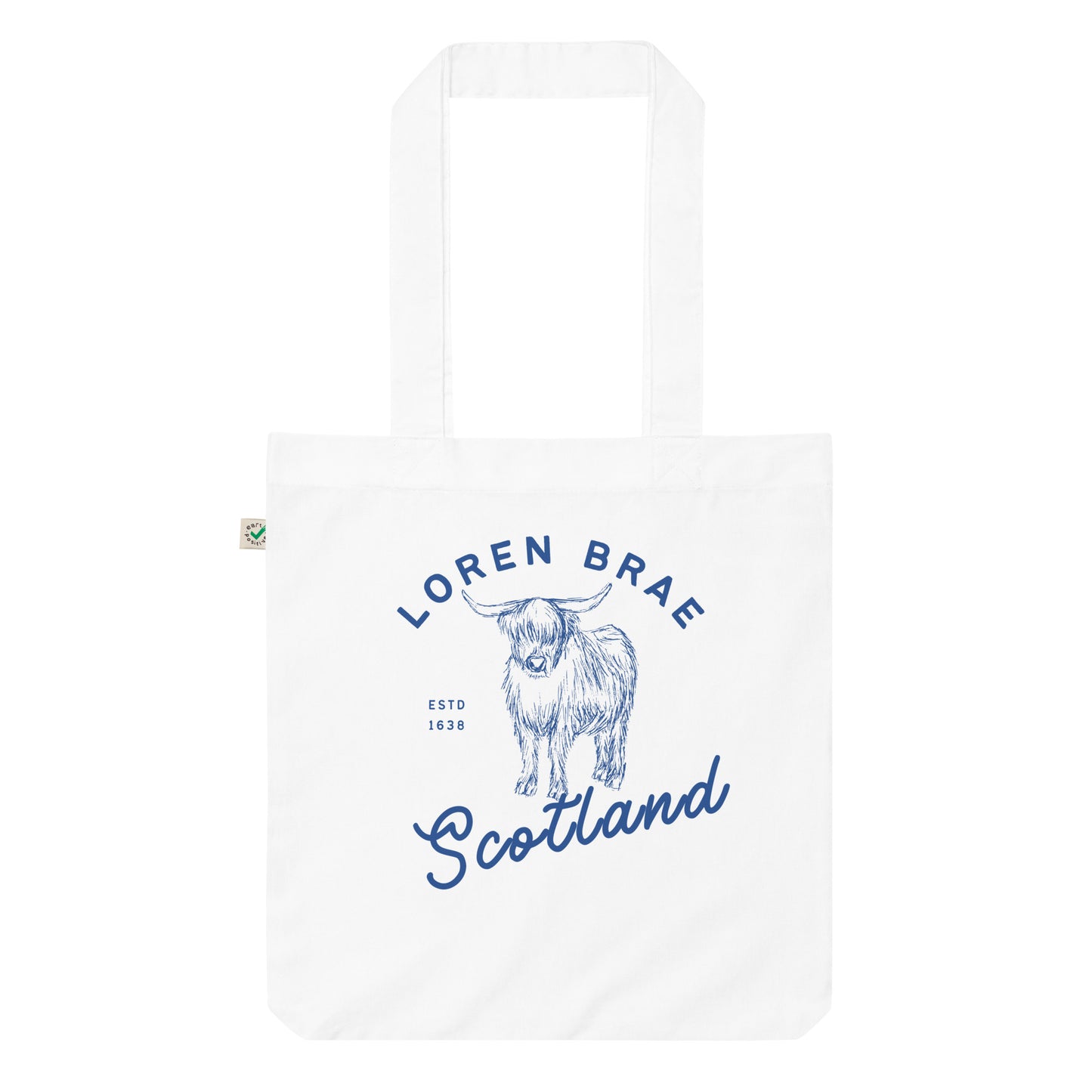 Loren Brae Coo Organic fashion tote bag