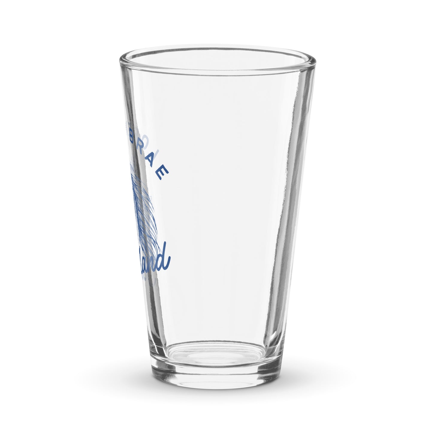 Loren Brae Unicorn Shaker pint glass