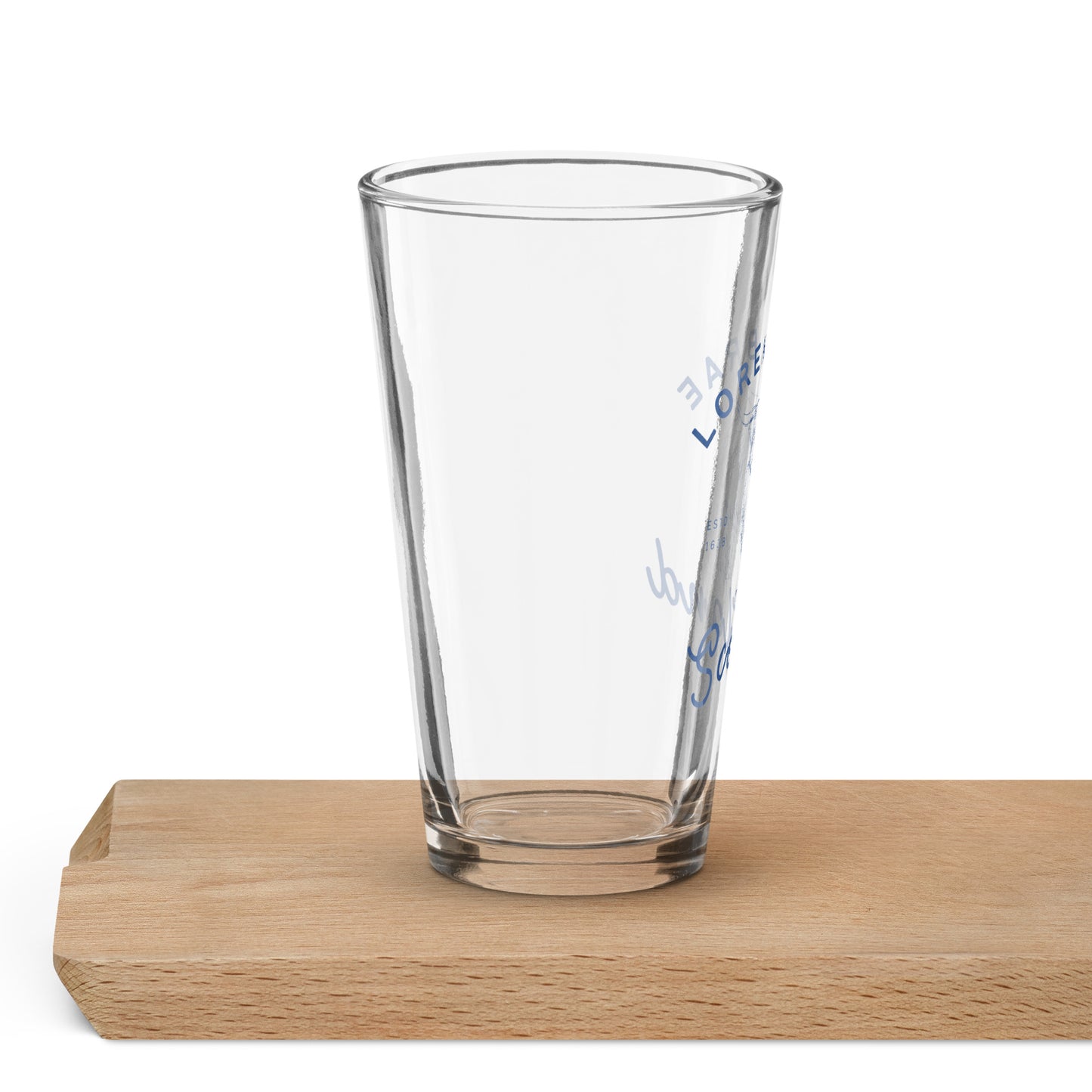 Loren Brae Clyde Shaker pint glass