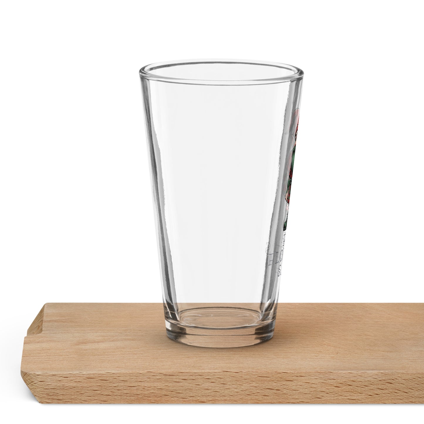 Gnorman Gnome Shaker pint glass