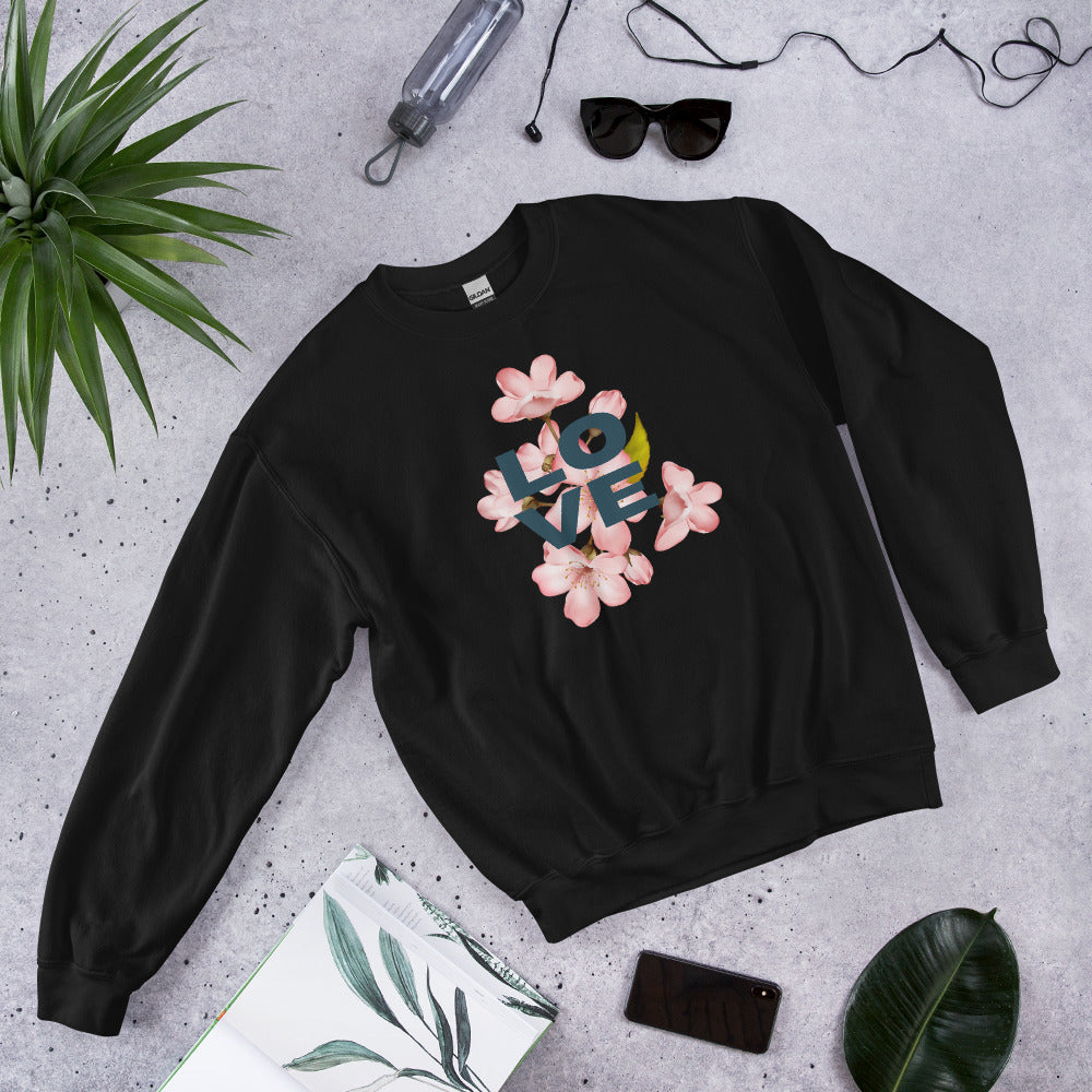 Love Flowers Unisex Sweatshirt