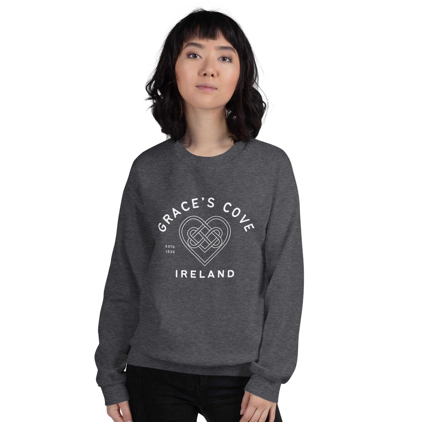 Grace's Cove Heart Unisex Sweatshirt