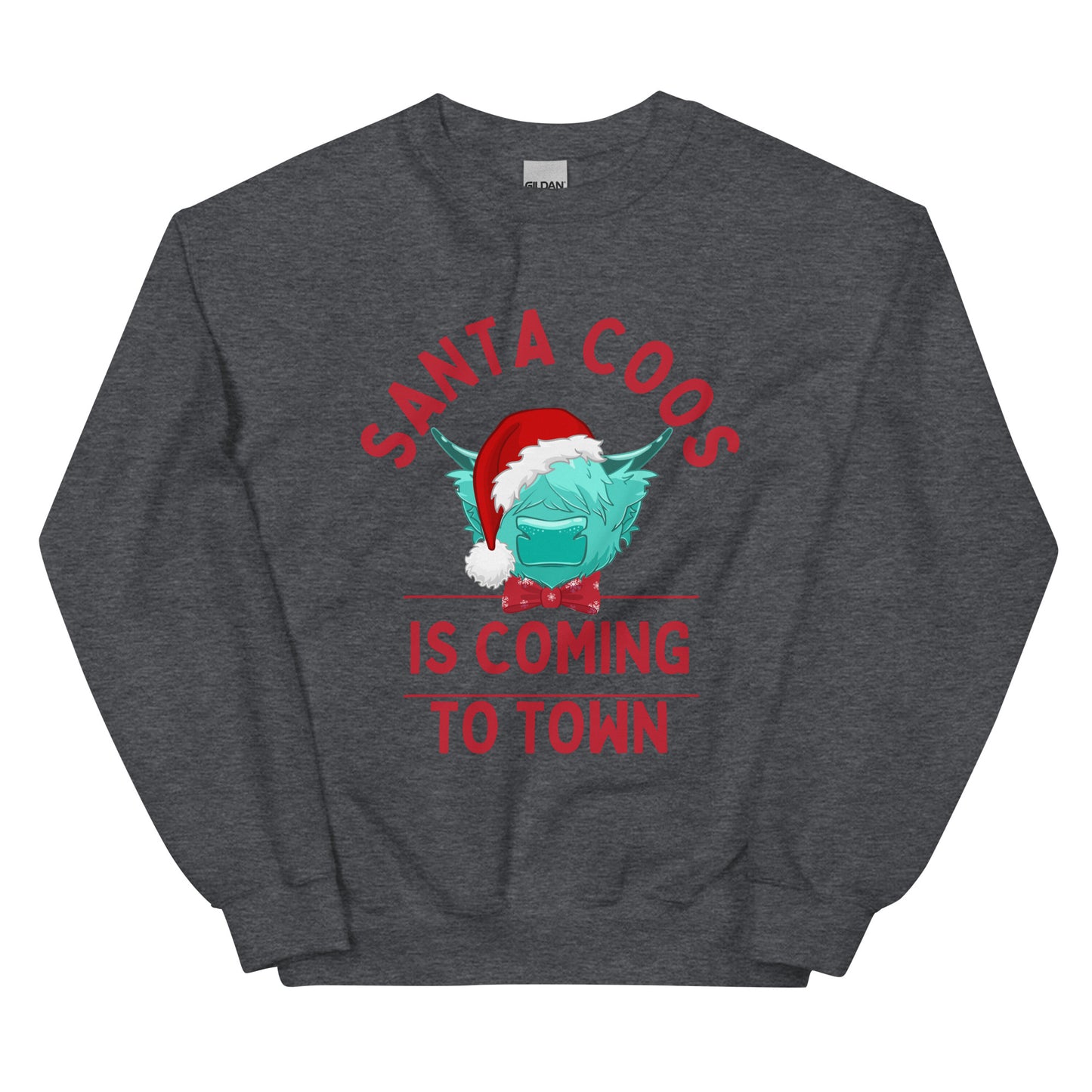 Santa Coos Unisex Sweatshirt