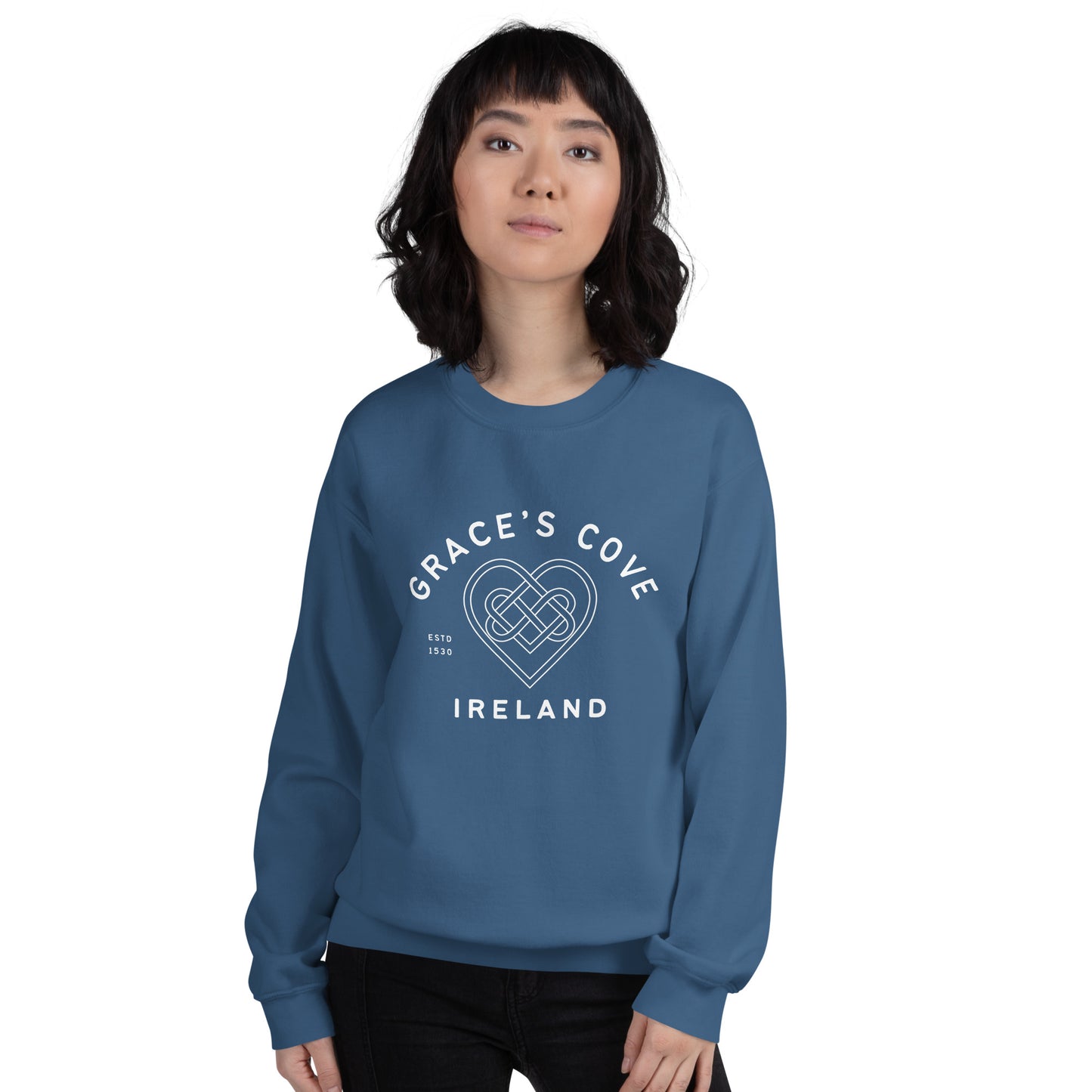 Grace's Cove Heart Unisex Sweatshirt