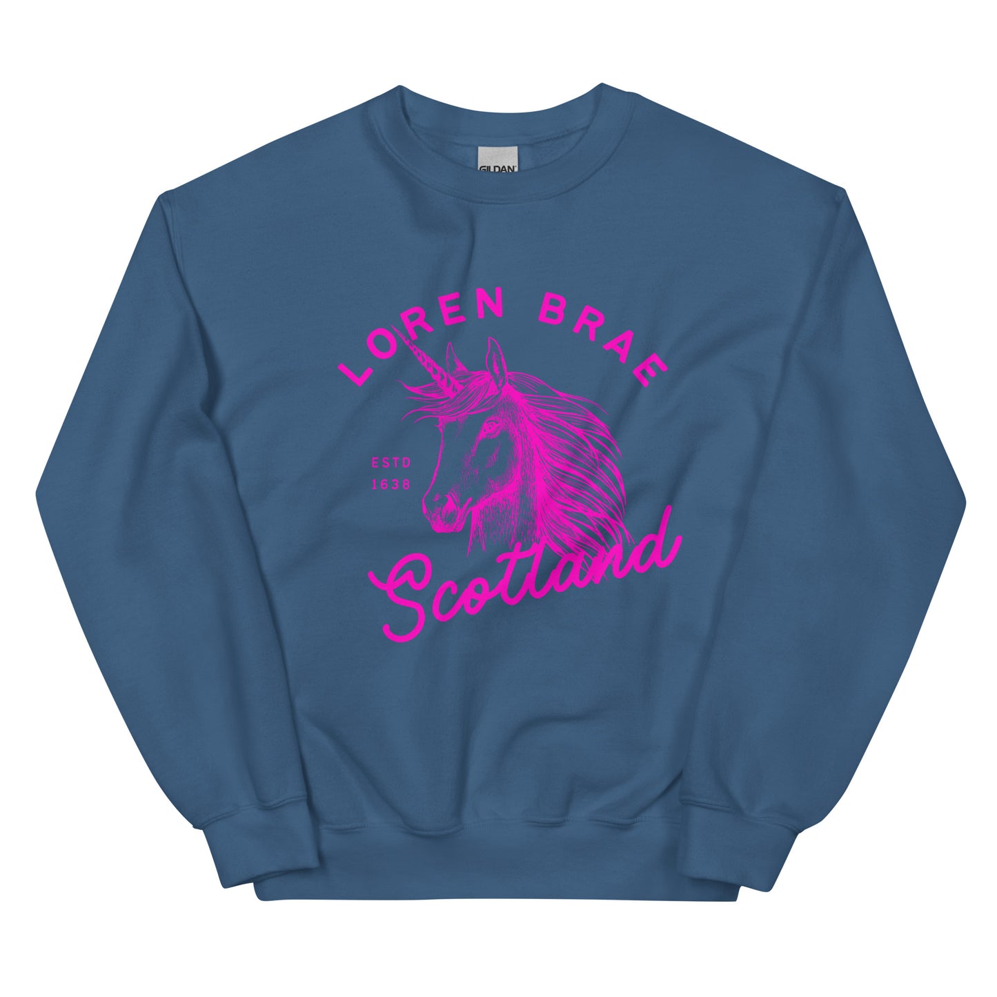 Pink Unicorn Unisex Sweatshirt