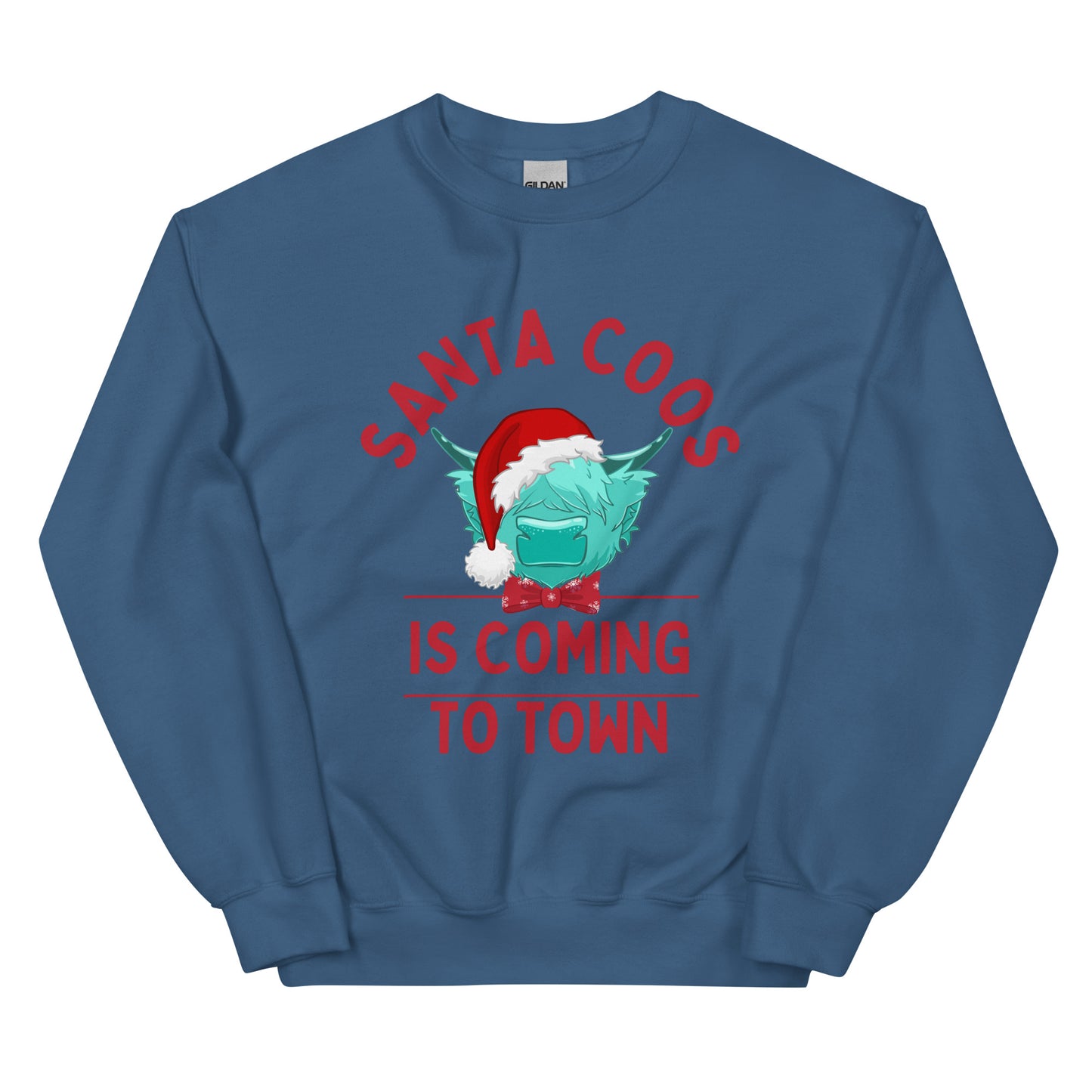 Santa Coos Unisex Sweatshirt