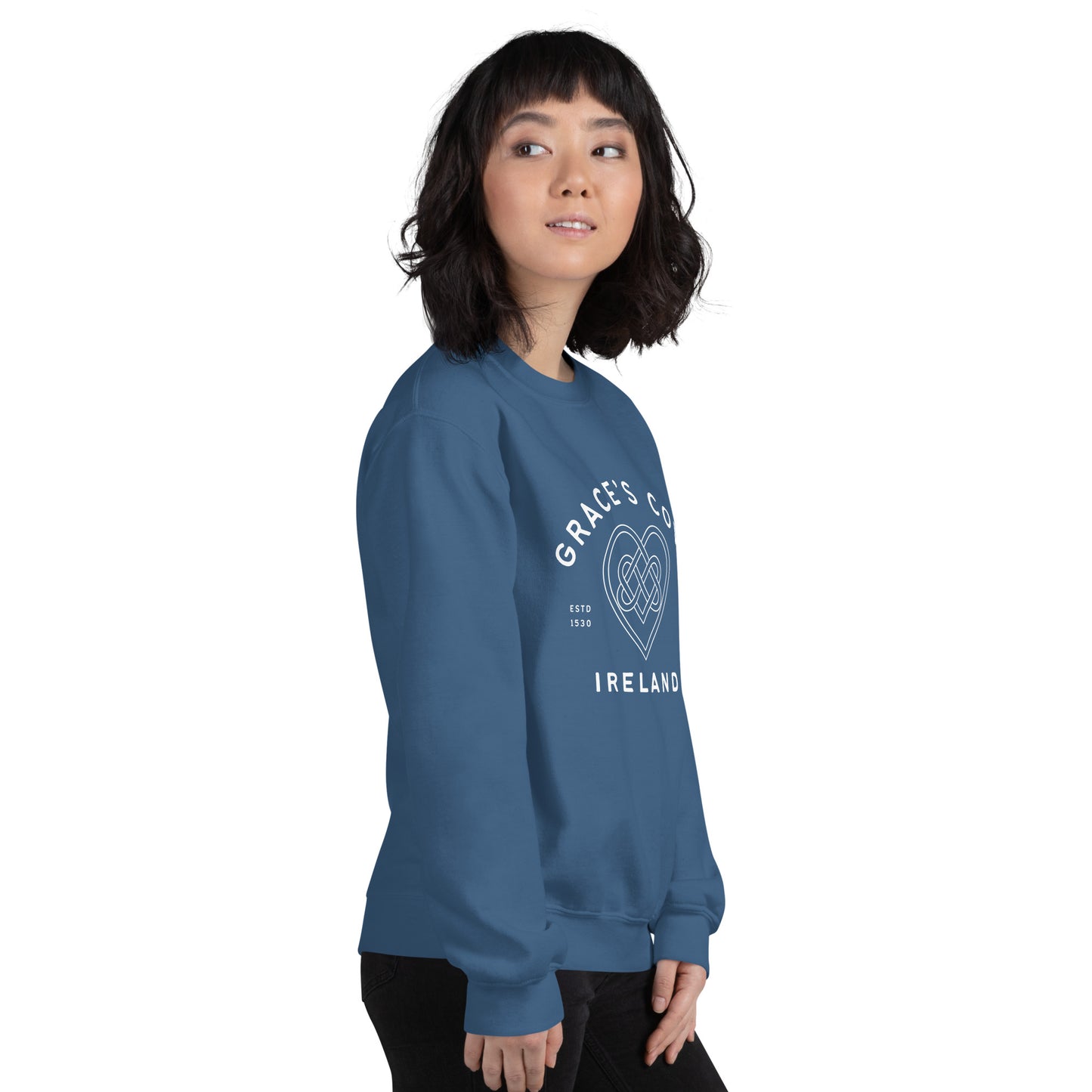 Grace's Cove Heart Unisex Sweatshirt