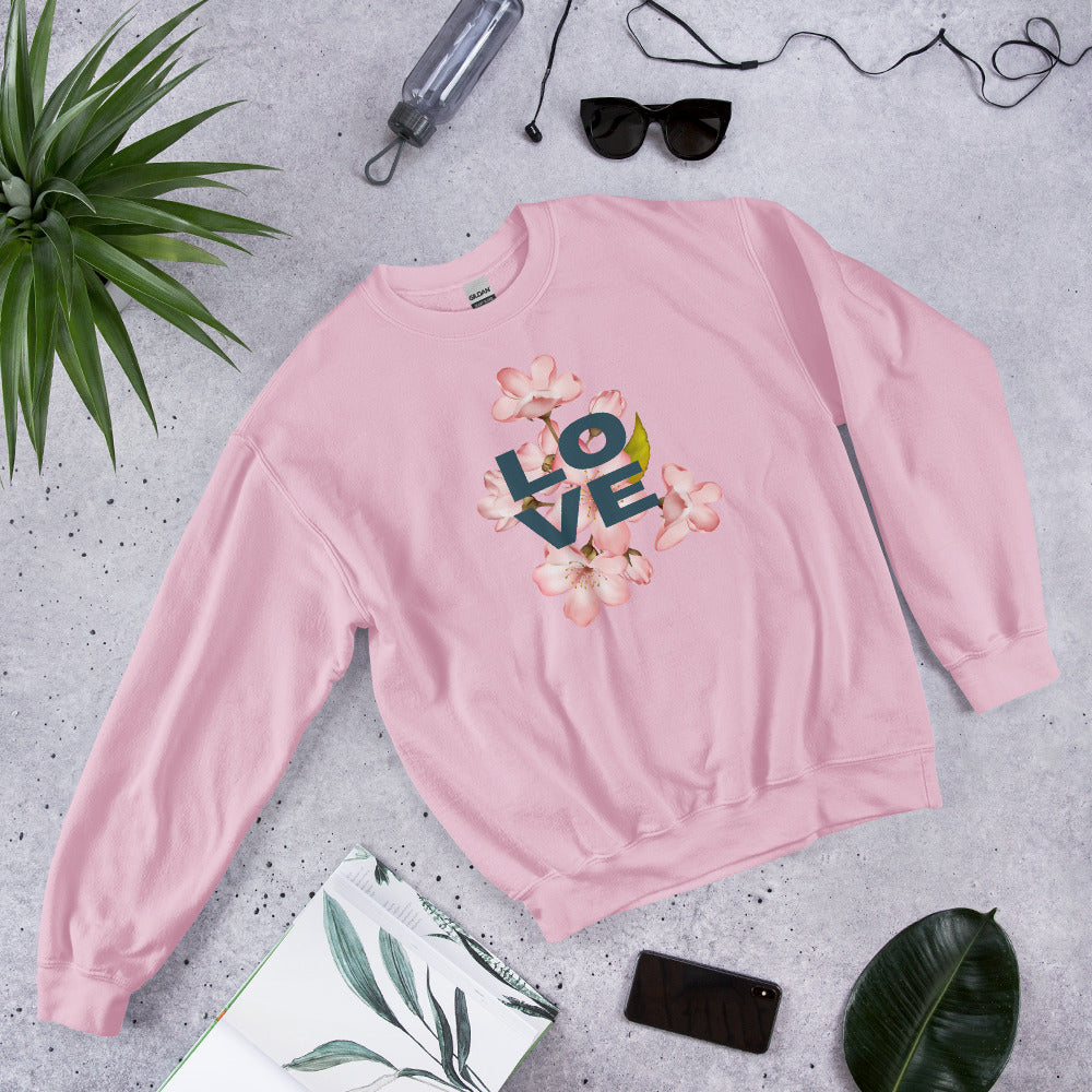 Love Flowers Unisex Sweatshirt