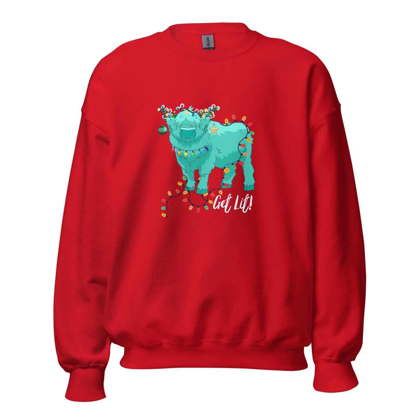 Get Lit Christmas Unisex Sweatshirt