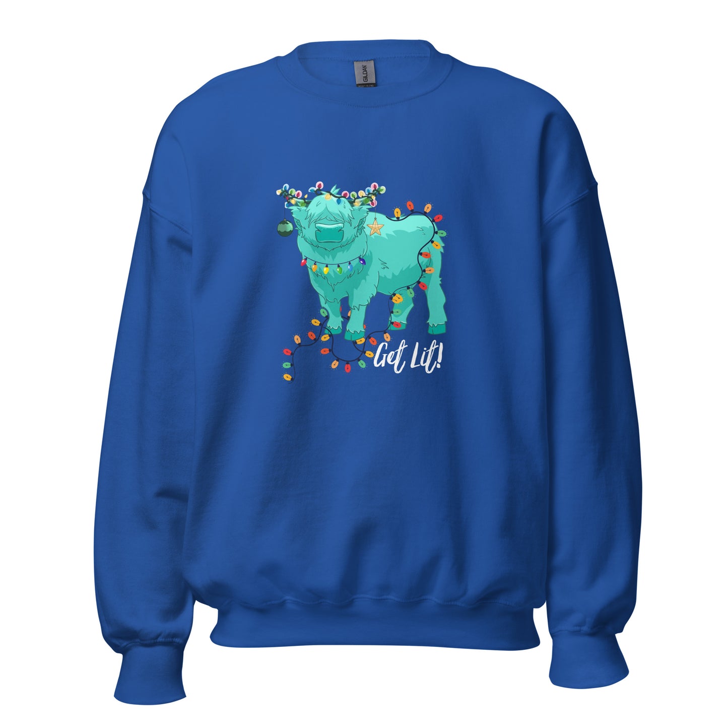 Get Lit Christmas Unisex Sweatshirt