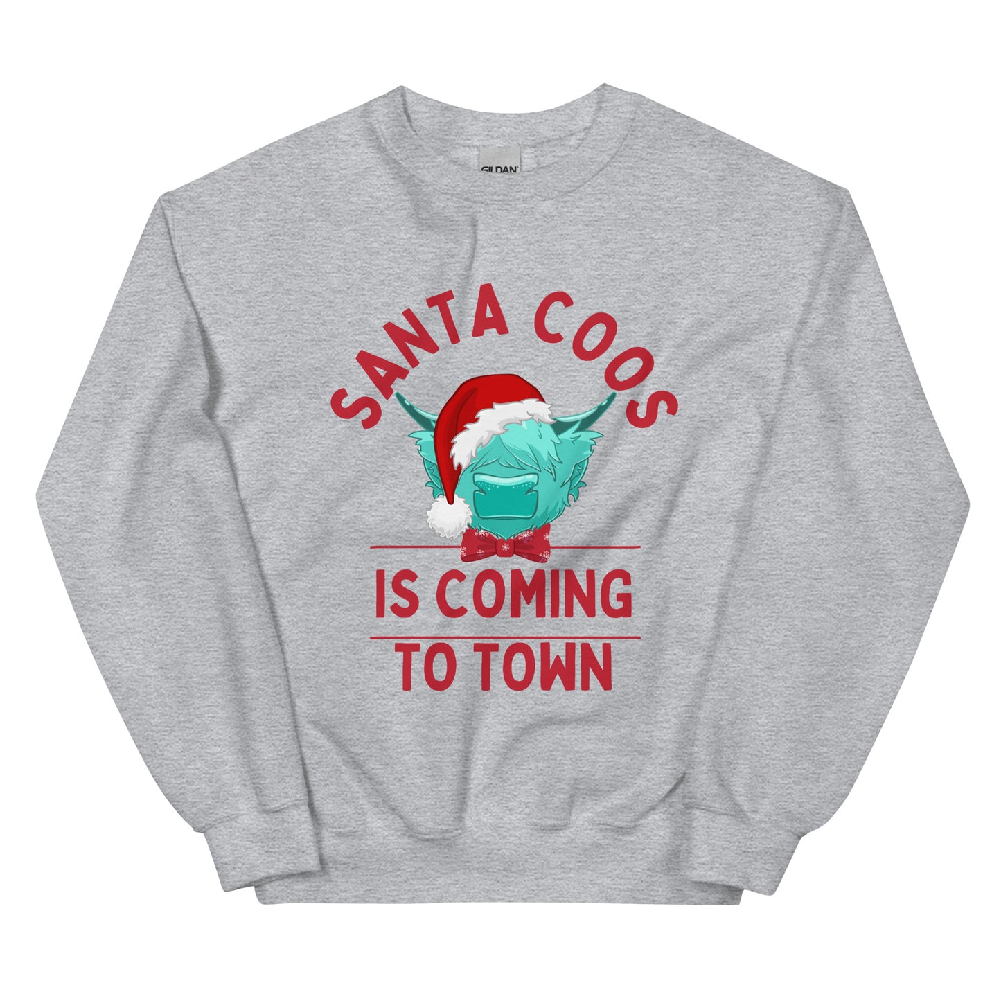 Santa Coos Unisex Sweatshirt