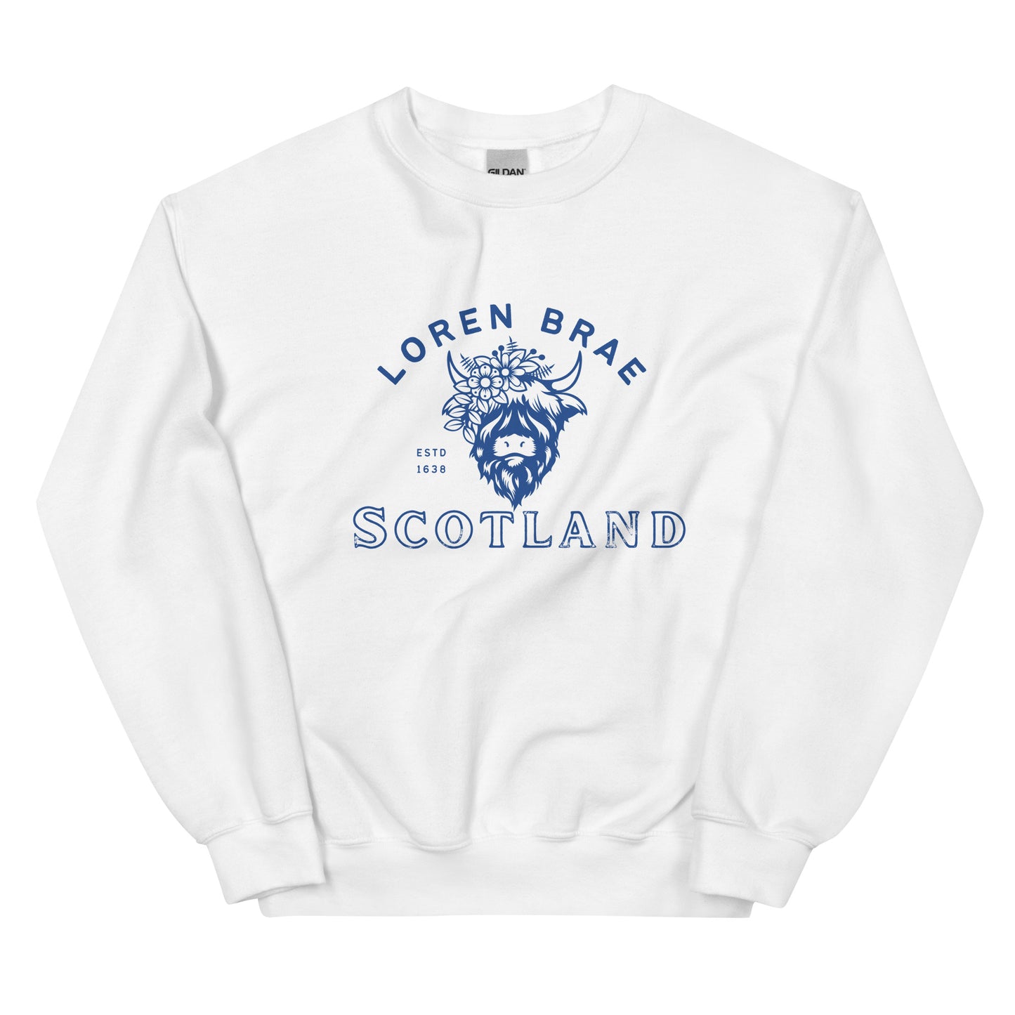 Loren Brae coo flowers Unisex Sweatshirt