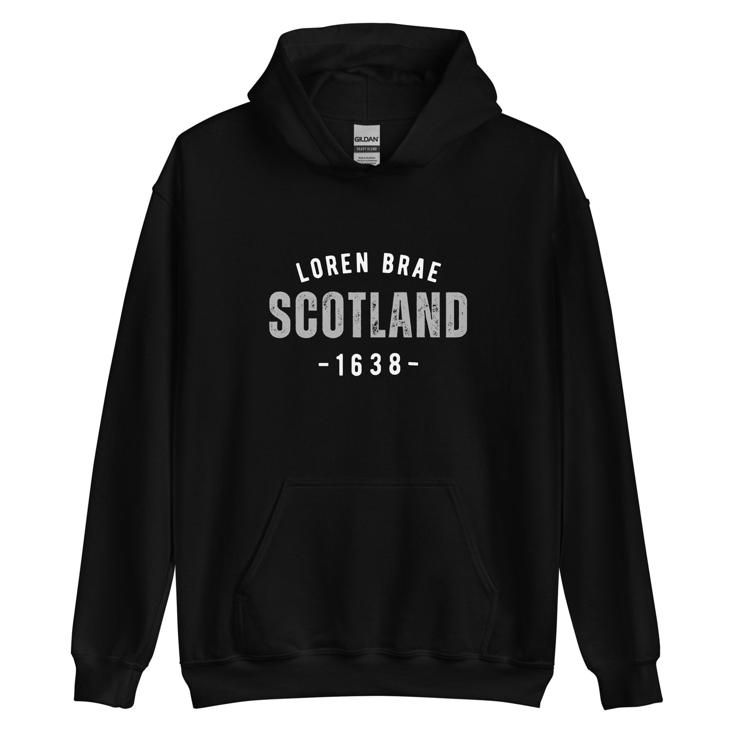 Loren Brae Distressed Unisex Hoodie