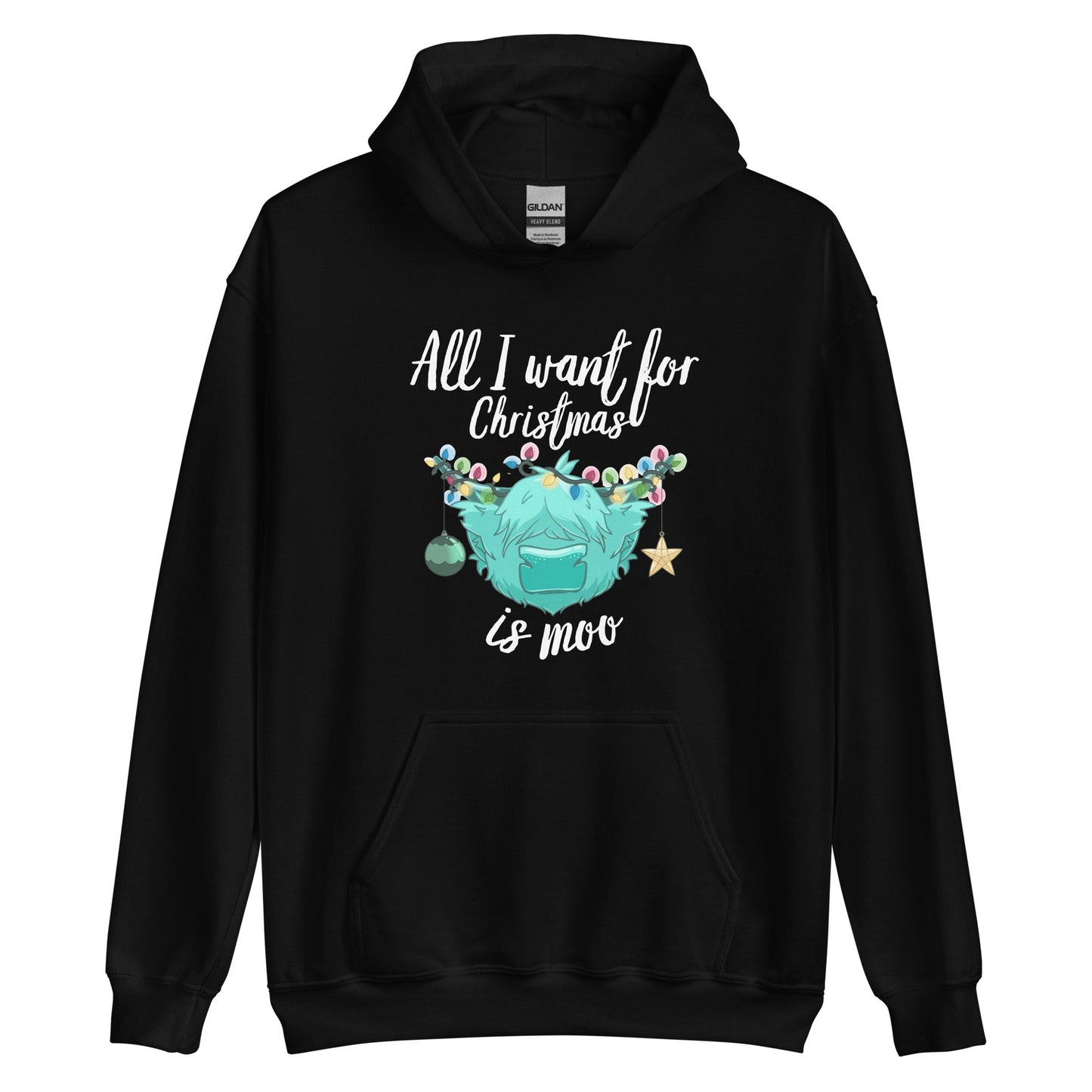 Christmas is Moo Unisex Hoodie