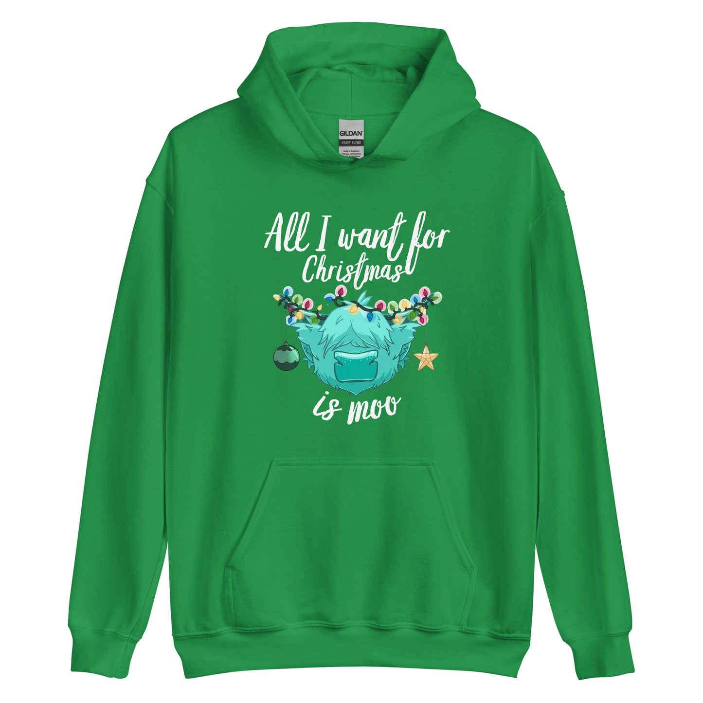 Christmas is Moo Unisex Hoodie