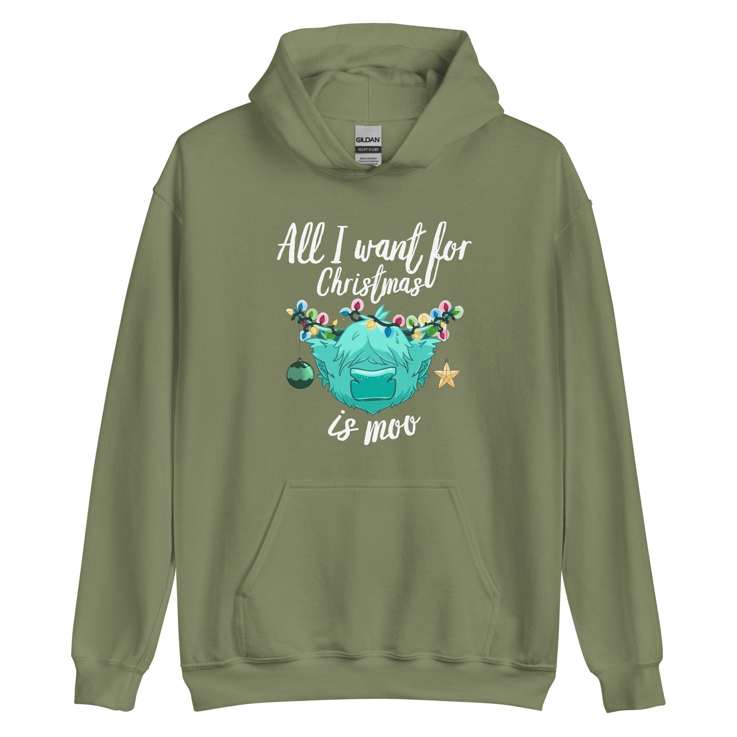 Christmas is Moo Unisex Hoodie