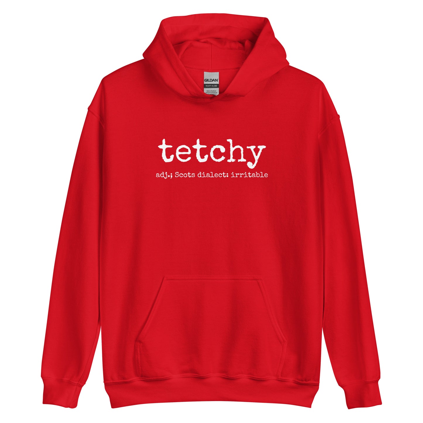 Tetchy Unisex Hoodie