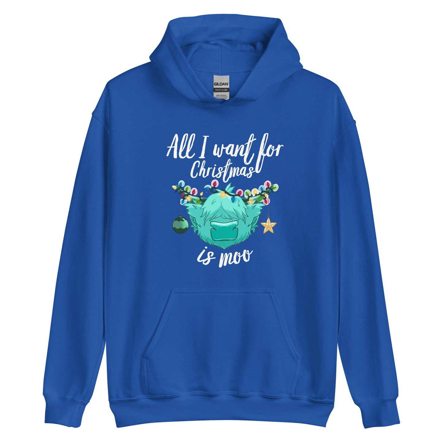 Christmas is Moo Unisex Hoodie