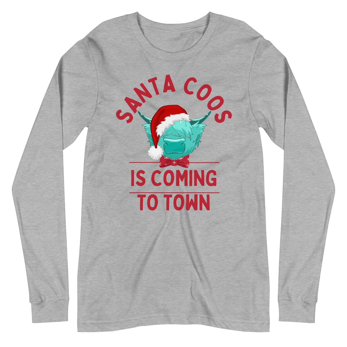 Santa Coos Unisex Long Sleeve Tee