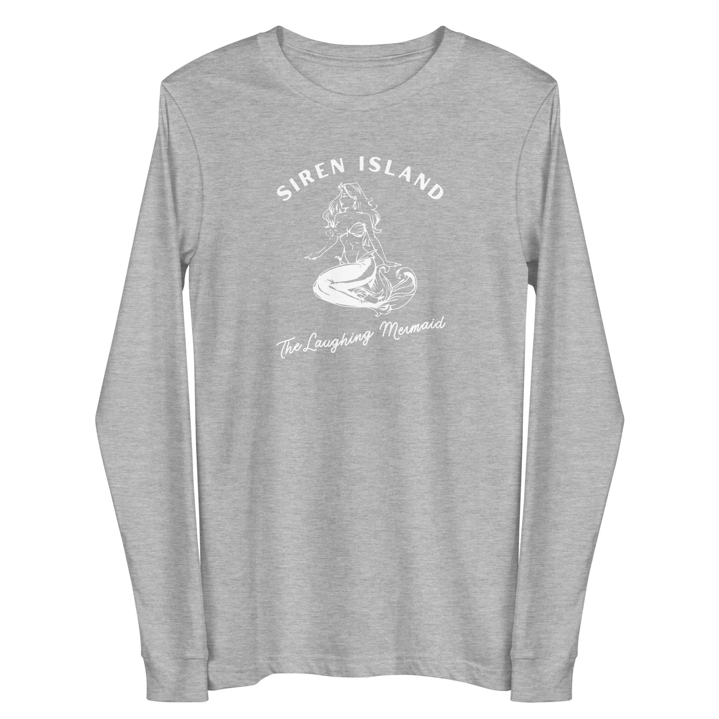 Siren Island Mermaid Unisex Long Sleeve Tee