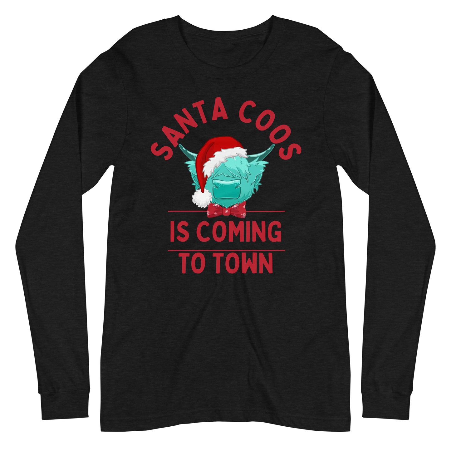 Santa Coos Unisex Long Sleeve Tee