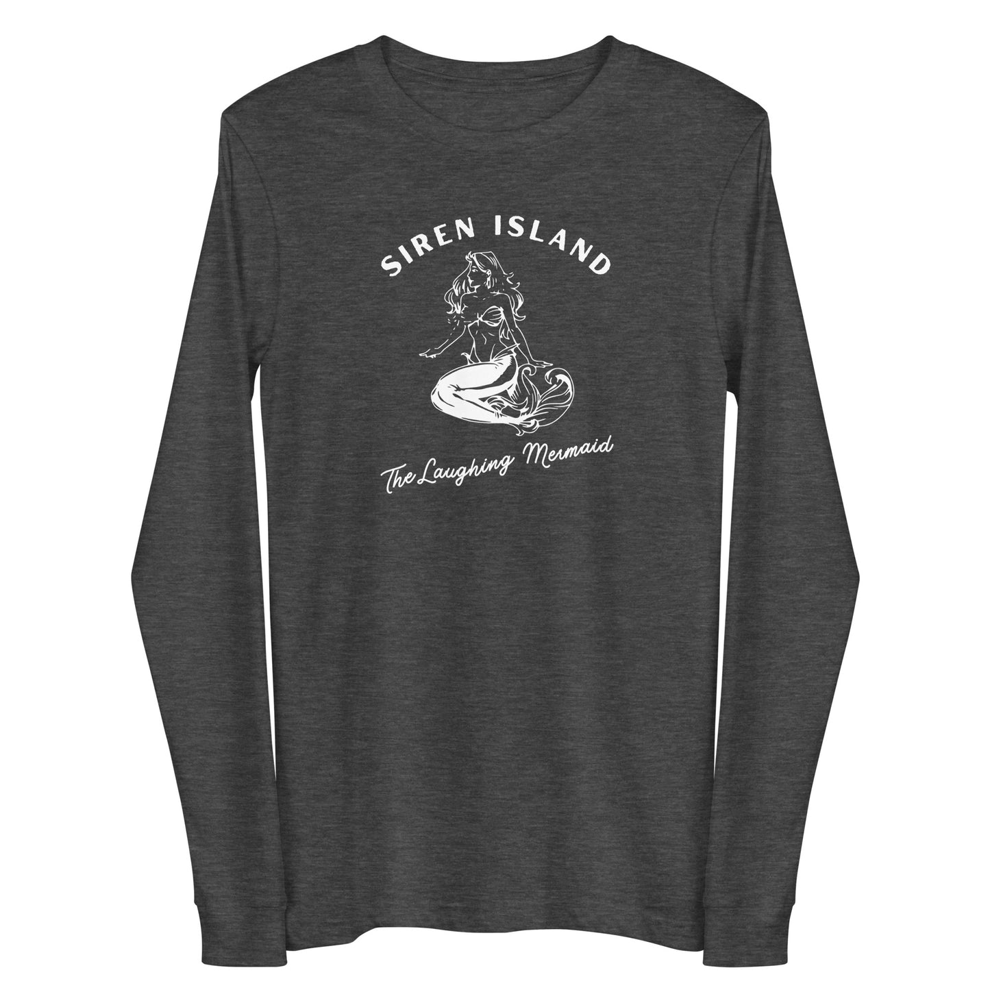 Siren Island Mermaid Unisex Long Sleeve Tee