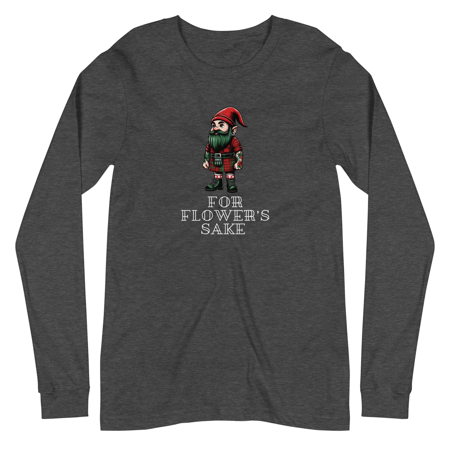 Gnorman Gnome Unisex Long Sleeve Tee