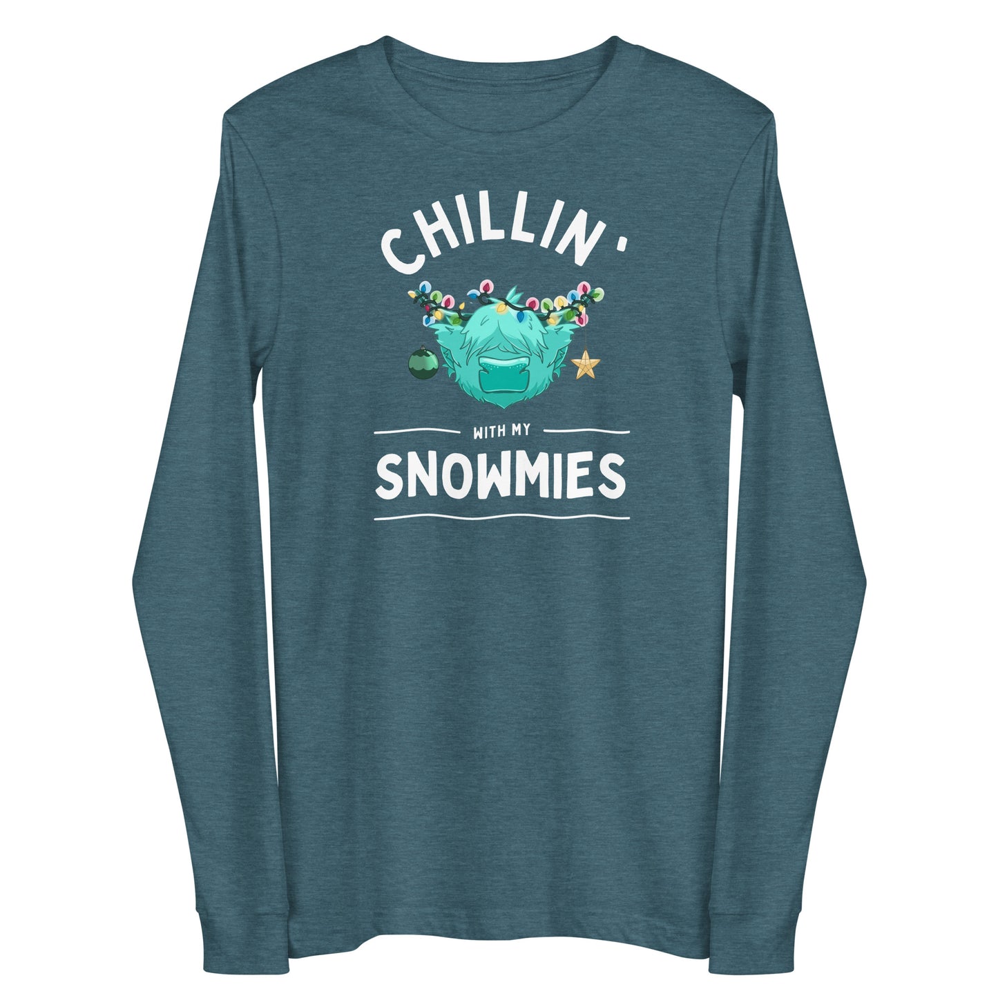 Chillin with my Snowmies Unisex Long Sleeve Tee