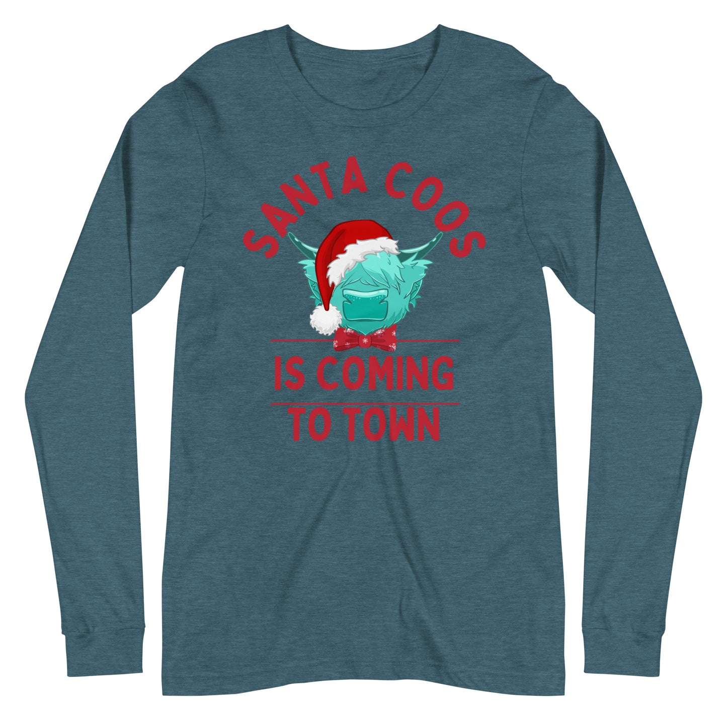 Santa Coos Unisex Long Sleeve Tee