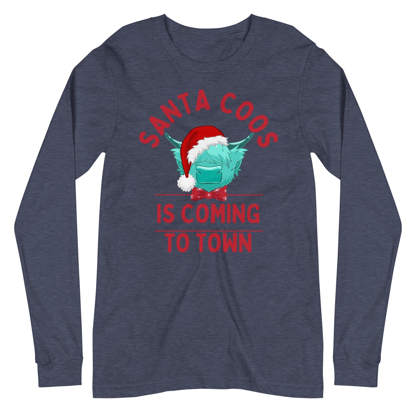 Santa Coos Unisex Long Sleeve Tee