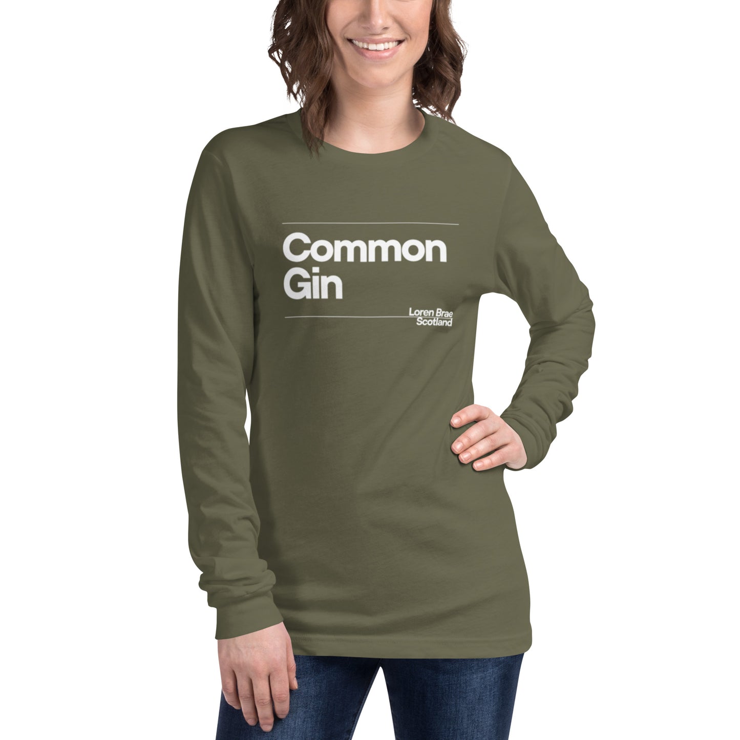 Common Gin Unisex Long Sleeve Tee