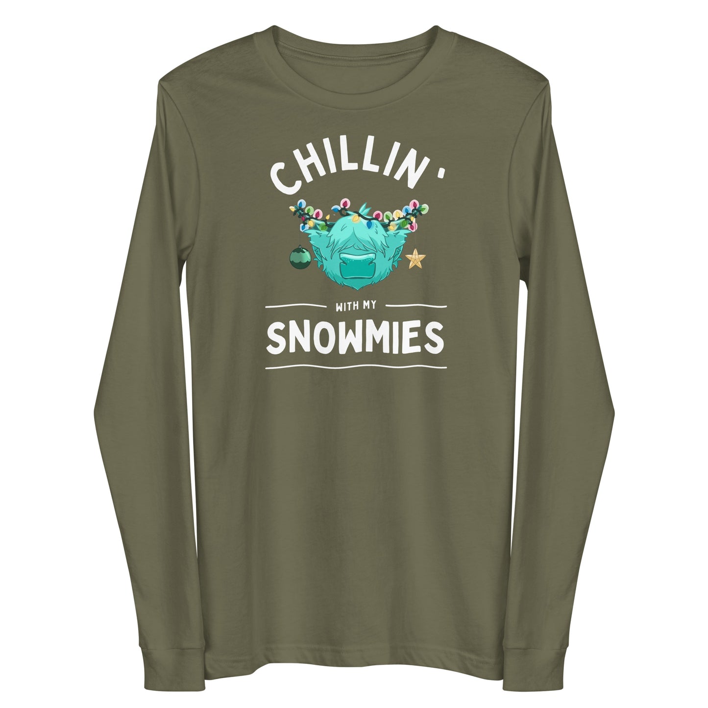 Chillin with my Snowmies Unisex Long Sleeve Tee