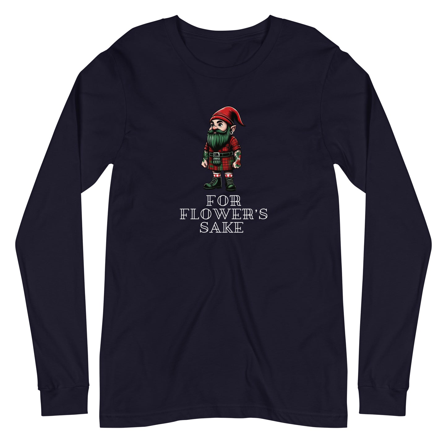 Gnorman Gnome Unisex Long Sleeve Tee